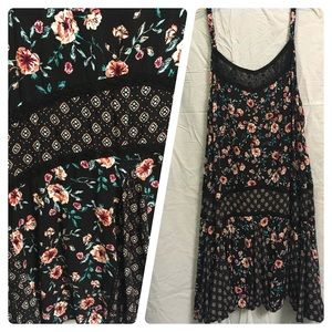 Flirty flowy floral dress